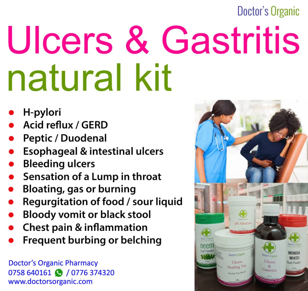 Ulcers & Gastritis Natural Kit